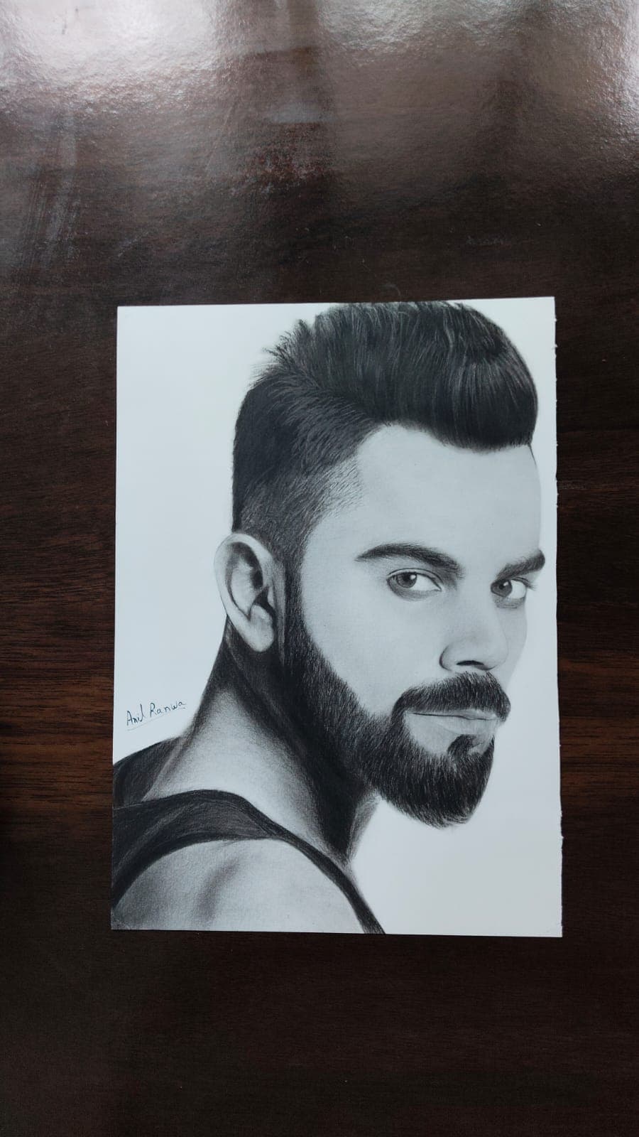 Pencil sketch portrait